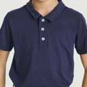 3 Pack Boys' Polo Shirts Short Sleeve Jersey Cotton School Uniform Golf | Available in Sizes 4-18, Dress Shirt, Collared, Church, Everyday Wear, Solid, Poli, Performance, Royal; Soft Cotton & Tagless (XXXL)