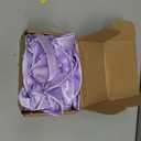 uxcell 11 Yards 3D Pleated Chiffon Lace Trim 2" Satin Ruffle Ribbon Pleated Sewing Fabric Trim for Headwear Dress Bag Wedding Dress Home Decoration, Light Purple