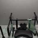 KMINA Raised Toilet Seat with Handles, 400 lbs Toilet Seat Risers for Seniors, Adjustable Height & Width, Comfort PU Foam Seat, Fit Any Toilet, Patented, Made in Europe (Black)