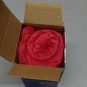 MIULEE Pack of 2 Christmas Red Couch Throw Pillow Covers 16x16 Inch Soft Chenille Pillow Covers for Sofa Living Room Solid Dyed Pillow Cases