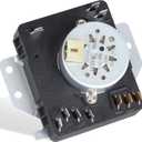 W10185992 Dryer Timer Compatible with Whirlpool, Maytag WGD5300VW1, WED5000DW2, MEDC465HW0, WPW10185992 Dryer Timer Replacement 418-095-20-B5, PS11749833, 115V 60Hz, OEM Quality