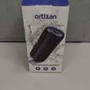 Ortizan Wireless Portable Bluetooth Speaker, IPX7 Waterproof, Dustproof and Rustproof, Powerful 24W Sound, Enhanced Bass, 30-Hour Battery, 360 Party Light, and Stereo Pairing (BT 5.3), Gifts - Blue