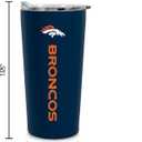 Rico Industries NFL Football Soft Touch, Easy Grip Tumbler