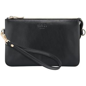 GAYI URBAN Wristlet Purses for Women, Vegan Leather Crossbody Evening Zip Clutch Bag with Strap | Vegan Leather, Evening, Zip, with Strap