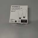 LEDVANCE Sylvania Bluetooth Mesh LED Smart Light Bulb, One Touch Set Up, A19 60W Equivalent, E26, RGBW Full Color & Adjustable White, Works with Alexa Only - 2 Count (Pack of 1) (75760)