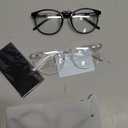 IBOANN Chic & Comfy Blue Light Glasses for Women - 3-Pack Round Frames, Screen-Ready Style with UV Protection Coating (*A1 Light Black & Leopard & Transparent)