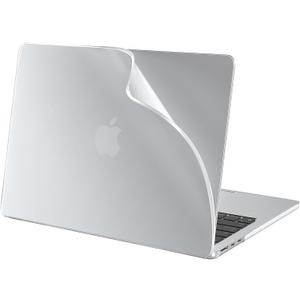 BlueSwan for MacBook Air 15 inch Case, 2026-2023 M5 M4 M3 M2, Anti-Scratch Flexible Protective Laptop Cover with Grippy Matte Texture, Slim and Easy Installation, Frosted White