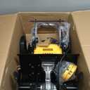 40v Cordless Brushless Tiller Cultivator Compatible with Dewalt 20v Battery(Tool Bare), 14.2in Electric Garden Rototiller, 8.7in Depth, Foldable, Adjustable Wheels for Lawn, Soil Prep, Grass Reseeding