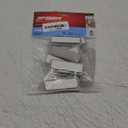 Super Sliders 12 Pack  2.87" x 0.87" Rectangle Self-Stick Furniture Sliders for Carpet & Outdoor Surfaces  Durable Plastic Sliders for Chairs, Tables & Patio Furniture, Beige