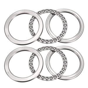 uxcell 51117 Miniature Thrust Ball Bearing 85mm x 110mm x 19mm Chrome Steel with Washer 2 Pcs