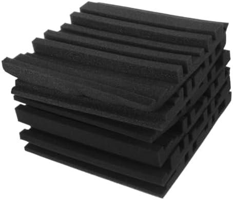 Hoement 18 pcs Acoustic Foam Panels Soundproofing Wall Panels Sound Insulation Material