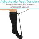 Plantar Fasciitis Stretch Sock Non Slip Calf Night Relief for Heel High Arch Pain Achilles Tendonitis Therapy Foot Support Sleeve Stretcher Compression Sleeve Men Women Ultrastretch Night Sock