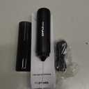 SIMPLETaste Rechargeable Milk Frother Wand Handheld, Dual Coil Whisk Head Drink Mixer, USB-C Electric Whisk with Stainless Steel Whisk for Coffee, Lattes, Cappuccino, Matcha, Hot Chocolate& Creamer, Black