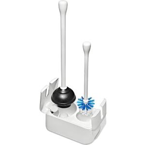OXO Good Grips Toilet Brush & Plunger Set - White