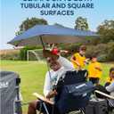 Sport-Brella Versa-Brella SPF 50+ Adjustable Umbrella with Universal Clamp