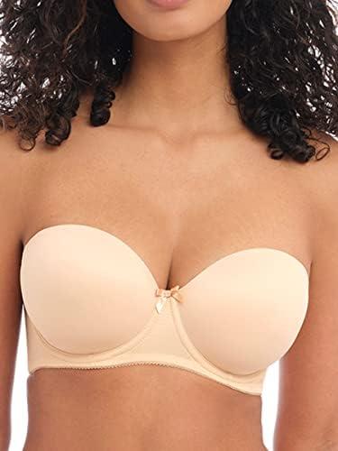 Freya Women's Deco UW Moulded Strapless Bra, Nude, 28F