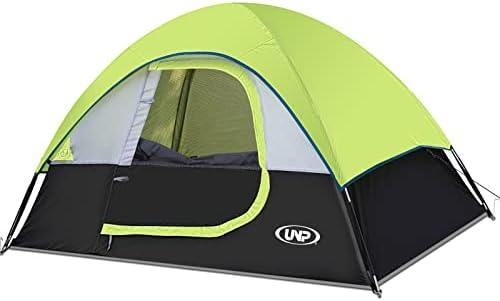 Camping Tent 2-4 Person, Waterproof Windproof Tent with Rainfly Easy Set up-Portable Dome Tents for Camping, Size: 2 Person