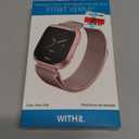 STAINLESS STEEL MESH BAND FOR USE WITH FITBIT VERSA ROSE GOLD - New