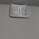 4 Pack Chrome Square Gas Stove Drip Tray, Replaces SGP-400 786333 WP786333 AP6011553 PS11744751