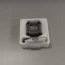 TOZO T6 Wireless Earbuds, Bluetooth 5.3 Ear Buds, Stereo Sound in Ear Headphones, 50 Hours Playtime, Wireless Charging Case, APP Customizable EQs, IPX8 Waterproof Earphones (Small, Dark Black)