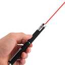 Laser Pointer Cat Toys Red Laser Presentation Remotes for Indoor Classroom Interactive Teaching (Red, Without Battery 1 Pack)