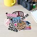 10Pcs-3in Senior 2026 Stickers Pack, Class of 2026 High School Graduation2026 Stickers, 2026Senior Sticker Waterproof Vinyl for Laptop Water Bottle Gifts for Teens Girls