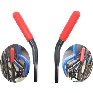 7.4Wheelchair Brake Handle Extensions, Bending Wheel Lock Extensions for Wheelchair,Transport Chair,Heavy Wheelchair,Reclining Wheelchair,Maintain the Original Width of the Wheelchair(1Pair,Black)