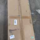 Olee Sleep 18 Inch Heavy Duty Steel Slat Anti-Slip Support, Easy Assembly Platform Bed Frame, Noise Free Steel Mattress Foundation, Maximum Storage, No Box Spring Needed, Black, Queen Size