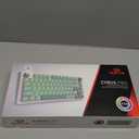 Redragon K681 Wireless Mechanical Keyboard, Gasket Mounted RGB Gaming Keyboard with Volume Knob, MDA-Profile, Pre-Lubed Linear Switches, 81 Keys 75 Tri-Mode Hot Swappable for PC/Xbox/Ps4/5 (Fresh Green)