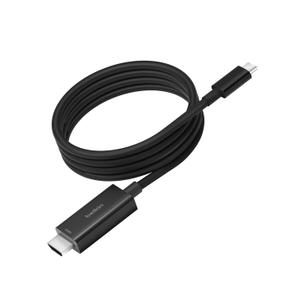 Belkin USB Type C to HDMI 2.1 Cable, 6.6FT/2M Cable with 8K@60Hz, 4K@144Hz, HDR, HBR3, DSC, HDCP 2.2, Works with Chromebook Certified, Compatible with MacBook, iPad Pro and Other USB C Devices