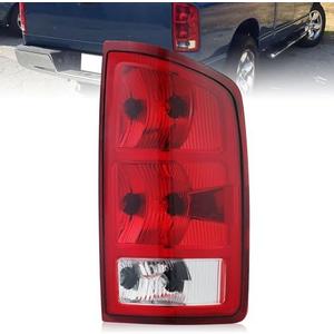 Boine Right Passenger Side Tail Light Compatible With 2002 2003 2004 2005 2006 Dodge Ram 1500 2500 3500 Rear Light Brake Lamps - Bulb and Harness Included Replaces CH2800147 (Right Passenger Side)