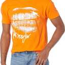 Moneybagg Yo Unisex-Adult Standard Mural Tee, Orange, Small