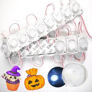 LED Module Light 6000k White 20pcs 10 Ft IP65 Waterproof Advertising Sign Light with Tape Adhesive Backside