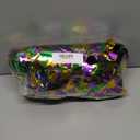 100 Feet Mardi Gras Tinsel Garland Gold Green Purple Garland Mardi Gras Christmas Tree Tinsel Metallic Twisted Hanging Streamer for Oktoberfest Birthday Party Decoration