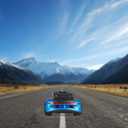 Dual Spray Remote Control Car Toy for Kids Adults, RC Model Racing Car Toys with Cool Led Lights, Birthday Gifts for Age 3 4 5 6 7 8-12 Year Old Boys Girls (Blue)