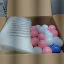 Wilwolfer Foam Ball Pit for Toddlers with 100 Balls, Large Baby Ball Pit for Babies with Soft Memory Sponge, Indoor Outdoor Baby Playpen, Kids Play Ball Pool, Gift Toys for Infants Boys and Girls, (Gray Ball Pit with 100 Tricolor Balls)