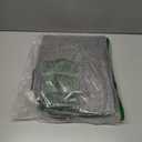 2Pack 105L Extra Large Storage Bags, Folding Moving Comforter Blanket Storage Bags Closet Organizers and Storage Containers for Clothes with Strong Handles&Zippers Clear Window for Bedding Pillow Grey