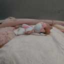 HAN-MM 5-in-1 Convertible Baby Play Gym with 6 Toys, Tummy Time Mat for Sensory Development, Baby Activity Center from Newborn to Toddler, Ball Pit, Soft Plush Pet Mat, Pink