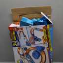 Hot Wheels Toy Car Track Set, Deluxe Building Box with Motorized Booster, 1:64 Scale Vehicle, Speed Snap Track, Boosted Jump Speedway