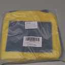 Lunch Bag with Two-Tone Front Pocket Insulated Reusable Thermal Tote for Office, Travel - Leakproof Oxford Fabric Design (Yellow Green)