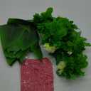 Yahenda 6 Pcs Hawaiian Woman Costume Leaf Hula Skirt with Crop Top Flower Necklace and Leis Outfits for Summer Luau Party (Medium)