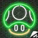 Kavaas Gaming Neon Sign, Mushroom Neon Sign for Game Room Decor, Man Cave, Kids Room - Gaming Mushroom Wall Decor - Gamer Gifts for Boys, Kids (Green)