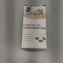 24 Pcs Chair Leg Floor Protectors for Hardwood Floors Silicone Covers Felt Pads Furniture Leg Caps Anti-Scratch Reduce Noise Fit (1-5/16" to 2")