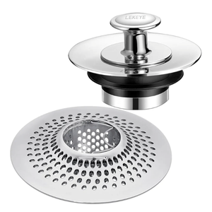 Shower Drain Hair Catcher | Bathtub Stopper/Strainer Stainless Steel Drain Protector