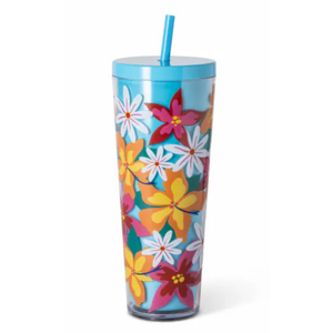 Everyday Living® Plastic Tumbler - Tropical Floral, 24 oz