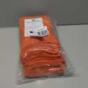 Aunti Em's Kitchen Apricot Cotton Napkins Cloth 20 x 20 Oversized 100% Natural Bulk Linens for Dinner, Events, Weddings, Set of 12