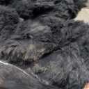 Heated Blanket Throw with 1/2/4/6/8 Hours Auto-Off 10 Heat Level, 50'' * 60'' Cozy Faux Rabbit Fur Bubble Electric Blanket with Overheat Protection(Dark Grey)