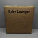 Todldler Baby Travel Bassinet Bed & Chair, Fold Out Sofa Couch Lounger with 2-1 Mosquito & Canopy, Foldable Portable Travel Cot with Foam Raised Safety Bumpers for Infant Toddlers 0-36 Months (Pink)