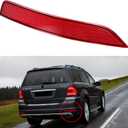 Rear Bumper Reflector Right Passenger Side 1648201074 Compatible with Mercedes Benz X164 GL350 GL450 GL550 2010-2012