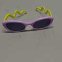 Retro Oval Sunglasses for Women Men，90s Designer Trendy